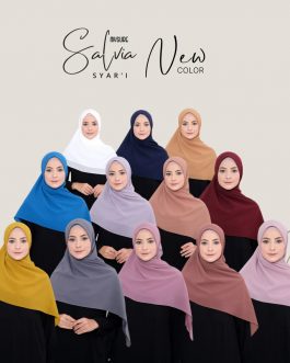 Salvia Square Syar’i Hijab