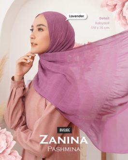 Zanina Pashmina – Marsmellow Colors